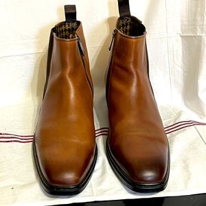 Karl Lagerfeld Paris Men’s boots leather upper like new condition